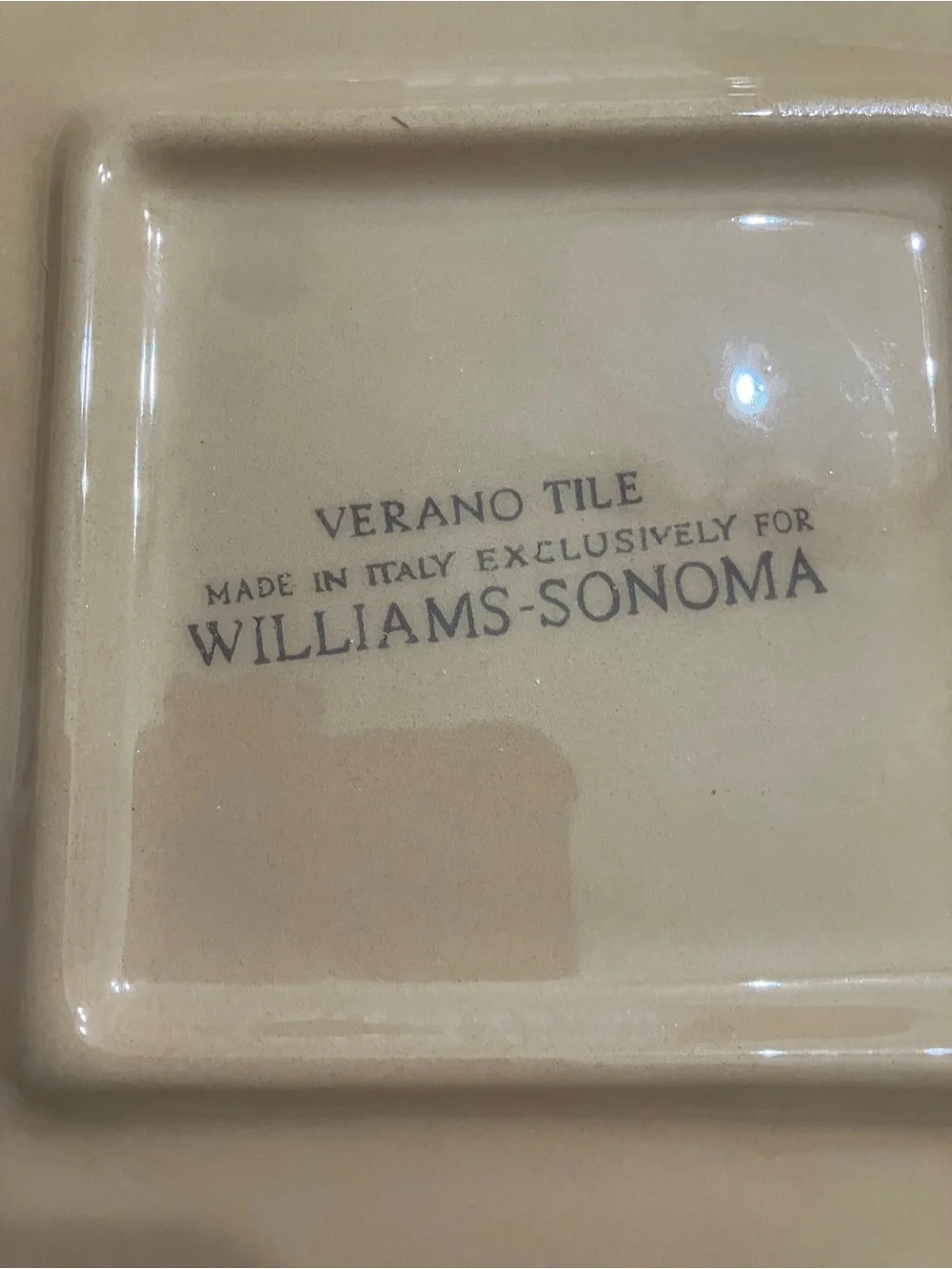A Pair of Williams Sonoma Square Serving Platters